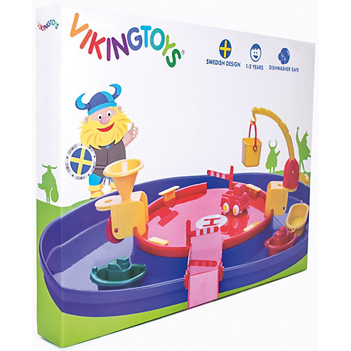 Игровой набор Viking City Порт с гаванью" с техникой от Viking Toys