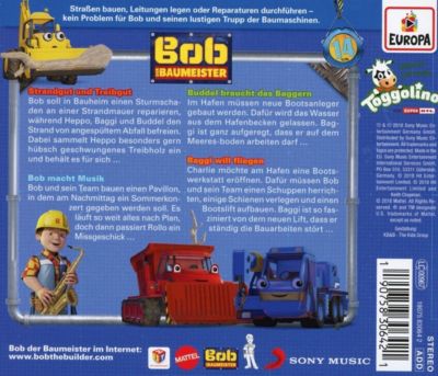 CD Bob der Baumeister 14 - Strandgut und Treibgut 2