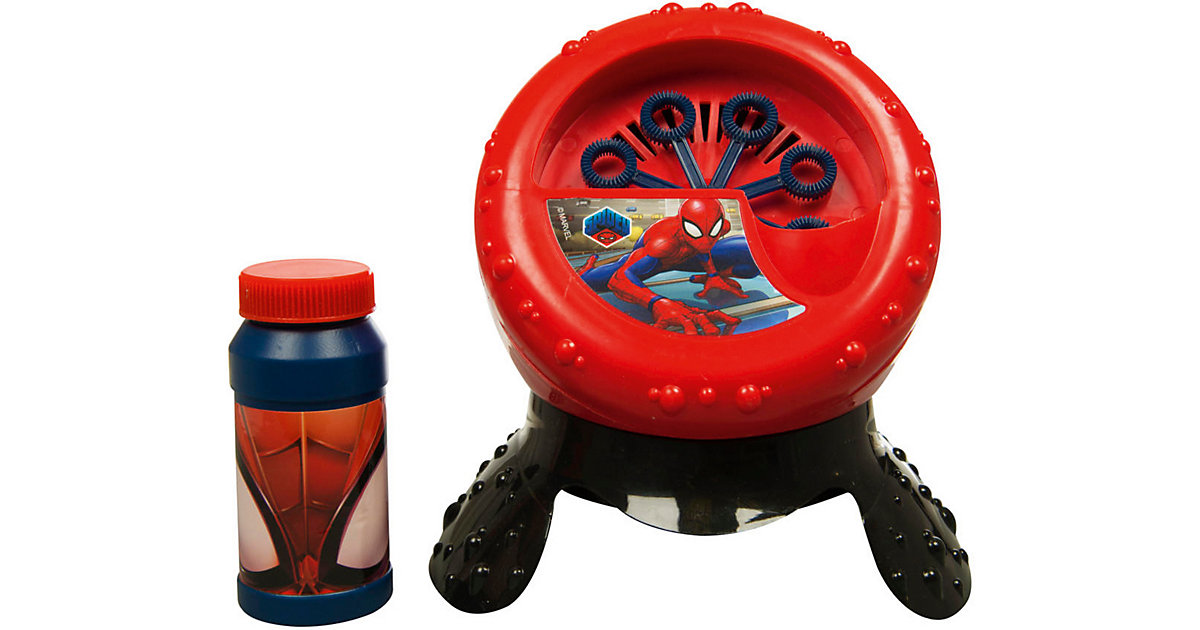 Sambro · Spiderman evergreen Seifenblasenmaschine, 2-tlg. Sambro · Spiderman evergreen Seifenblasenmaschine, 2-tlg.