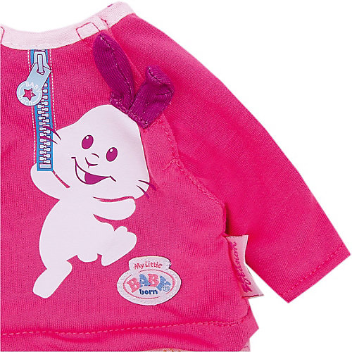 Одежда для куклы Zapf Creation "My little BABY born" Костюмчик, розовый от Zapf Creation