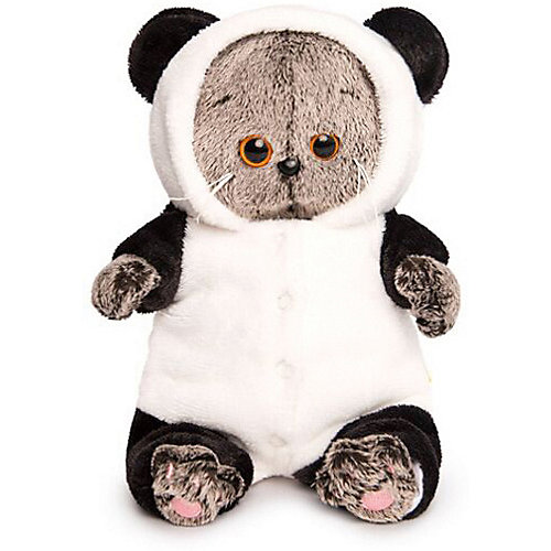 Мягкая игрушка Budi Basa Кот Басик Baby в комбинезоне "Панда", 20 см от Budi Basa