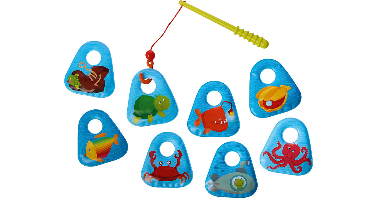 Babyspielzeug/Badespielzeug: HABA HABA 303606 Badespielzeug Angelset Meerestiere