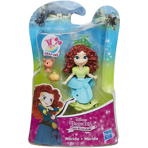 Мини-кукла Disney Princess "Маленькое королевство" Мерида, 7,5 см от Hasbro