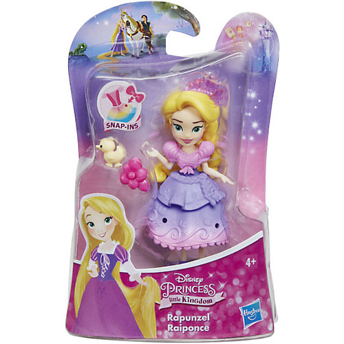 Мини-кукла Disney Princess "Маленькое королевство" Рапунцель, 7,5 см от Hasbro