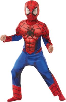 Rub Marvel Classic Kinder Kostüm Spiderman Karneval Fasching 