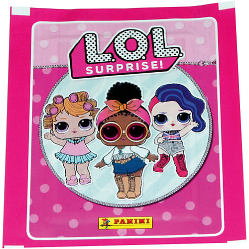 Наклейки Panini LOL, 50 пакетов по 5 наклеек