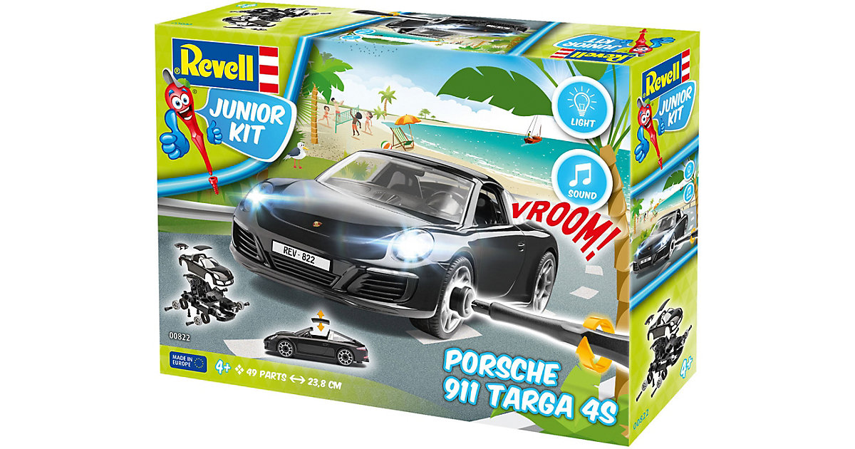 Revell Junior Kit Porsche 911 Targa 4S