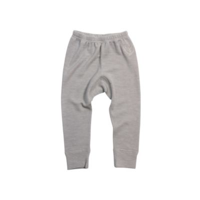 Kinder lange Unterhose, Organic Cotton grau Gr. 98/104