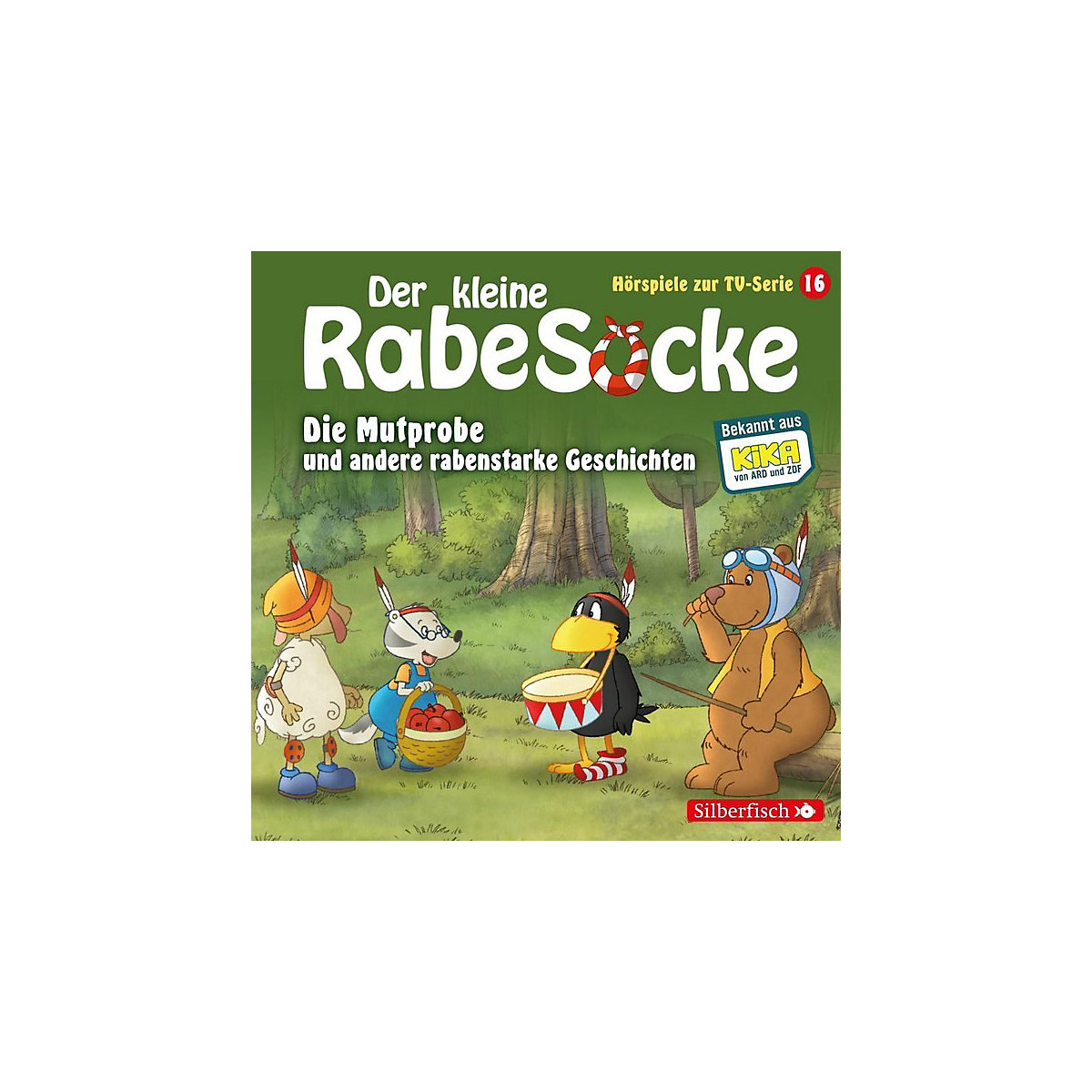 CD Der Kleine Rabe Socke 16 Die Mutprobe u. a. rabenstarke Geschichten