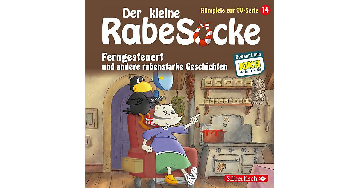 CD Der Kleine Rabe Socke 14 - Ferngesteuert u. a. rabenstarke Geschichten Hörbuch