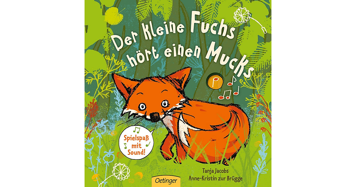 Buch - Der kleine Fuchs hört einen Mucks, Soundbuch