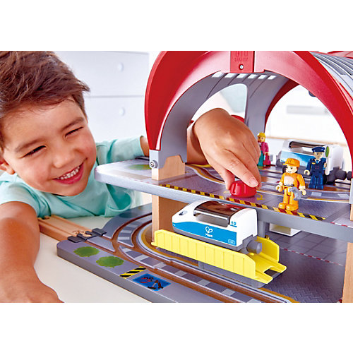 Железная дорога Hape Станция Гранд Сити от Hape