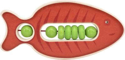Musik Kleine: Klapper-Fisch Salmi (rot) Kinder