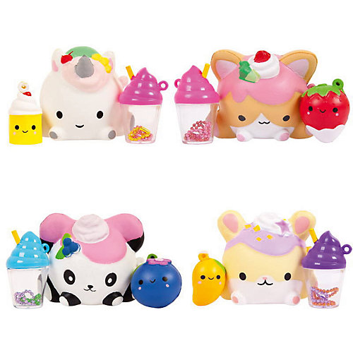 Игрушка-антистресс Smooshy Mushy Frozen Delight "Десертный коктейль" от Smooshy Mushy