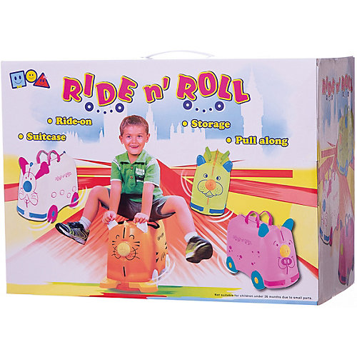 Чемодан на колесиках Ride n'Roll нежно-розовый, высота 33 см от Ride n’Roll