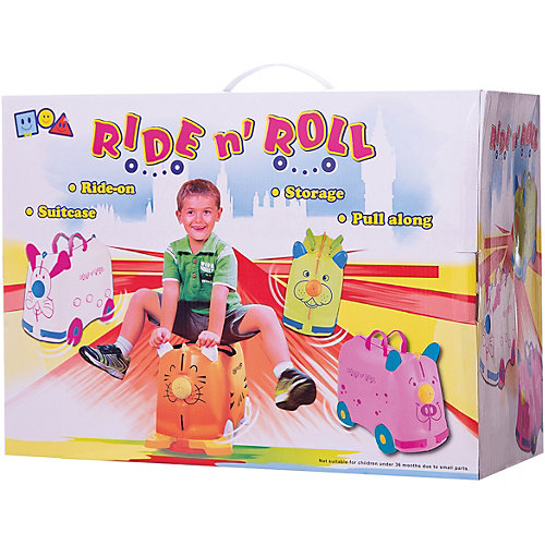 Чемодан на колесиках Ride n'Roll розовый, высота 33 см от Ride n’Roll