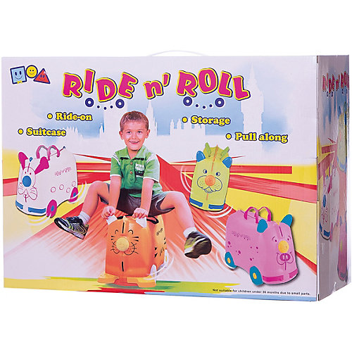 Чемодан на колесиках Ride n'Roll зеленый, высота 33 см от Ride n’Roll