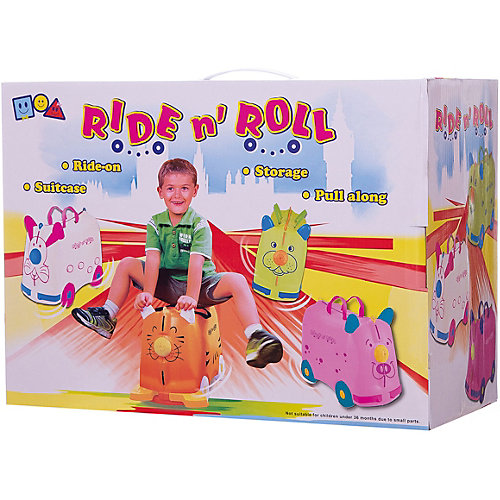 Чемодан на колесиках Ride n'Roll, оранжевый от Ride n’Roll