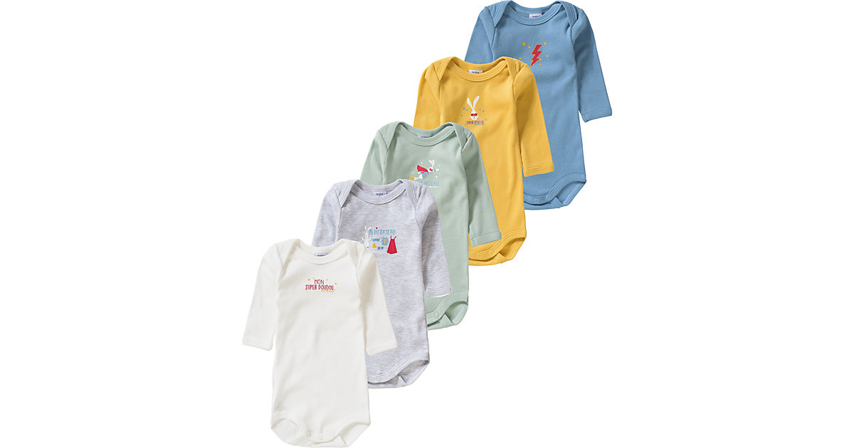 PETIT BATEAU · Bodies 5er Pack Gr. 80 Jungen Baby PETIT BATEAU · Bodies 5er Pack Gr. 80 Jungen Baby