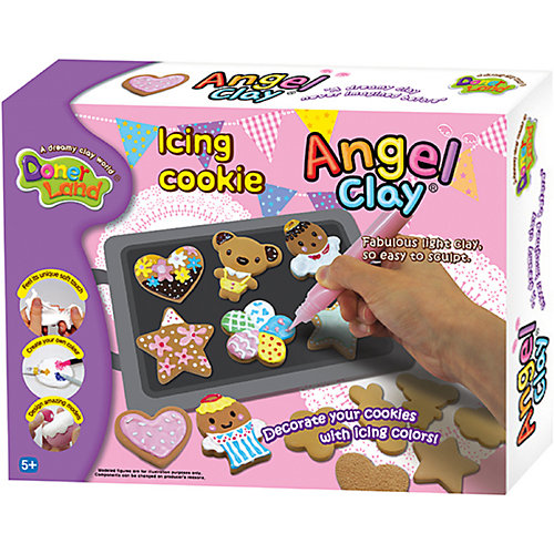 Набор для лепки из глины Donerland "Angel Clay" Сахарное печенье от Donerland