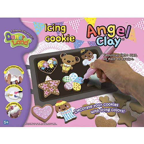 Набор для лепки из глины Donerland "Angel Clay" Сахарное печенье от Donerland