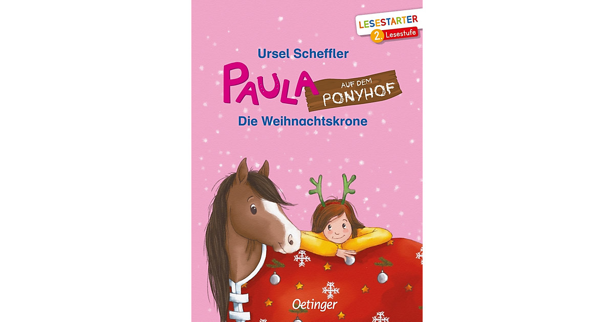 Buch - Büchersterne: Paula auf dem Ponyhof - Die Weihnachtskrone