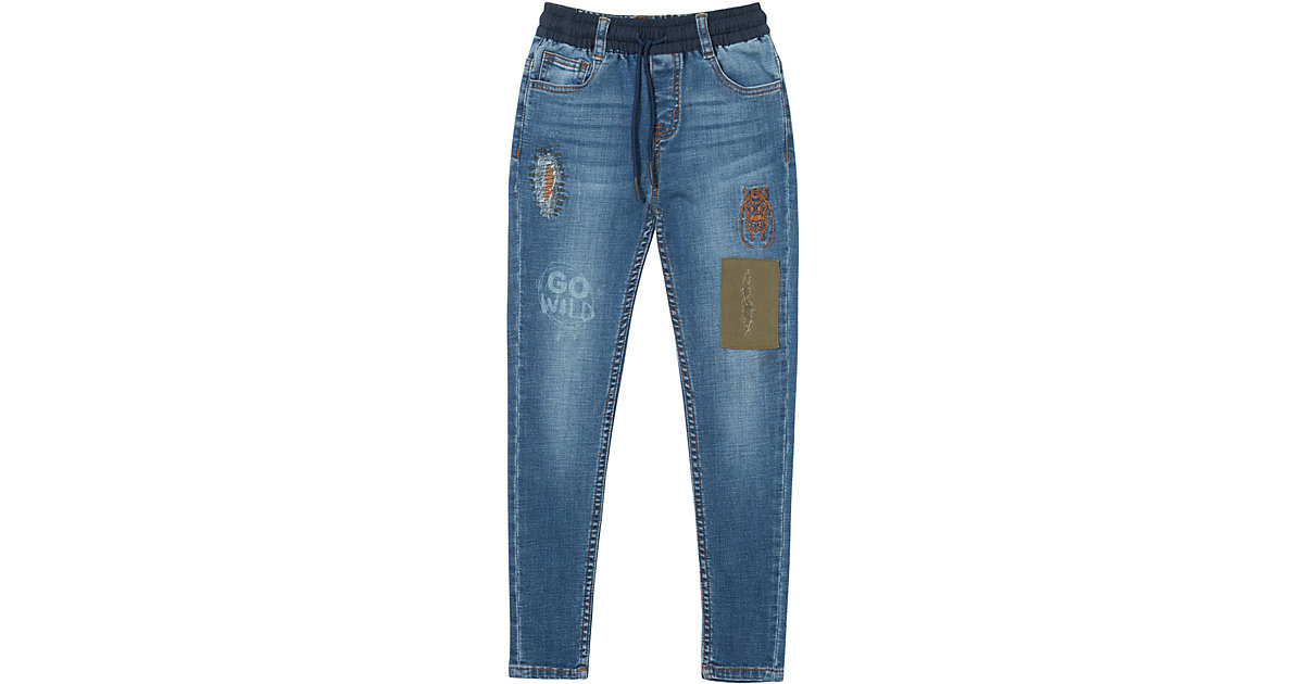 Desigual · Jeans mit Aufnäher Gr. 146/152 Jungen Kinder Desigual · Jeans mit Aufnäher Gr. 146/152 Jungen Kinder