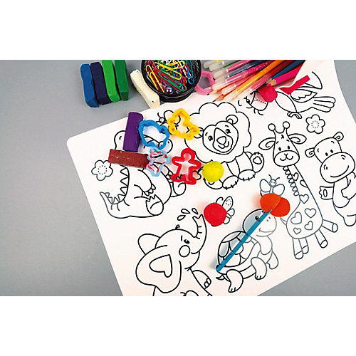 Многоразовый коврик-раскраска HappyArt "Африка" от HappyArt