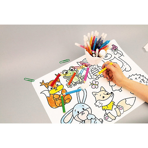 Многоразовый коврик-раскраска HappyArt "Зверюшки" от HappyArt