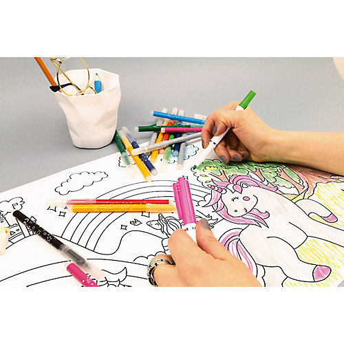 Многоразовый коврик-раскраска HappyArt "Страна единорогов" от HappyArt