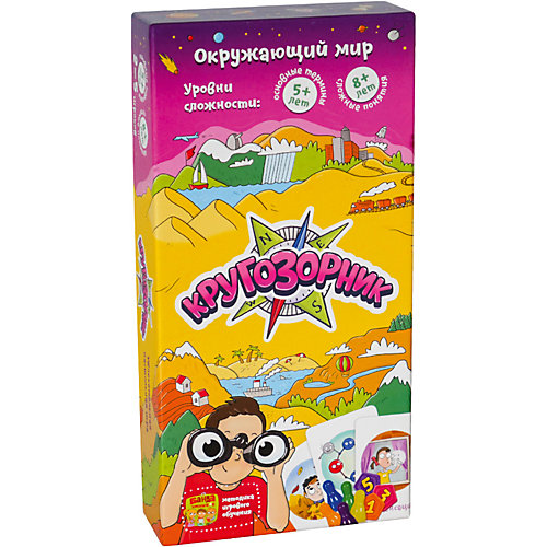 Развивающая игра Банда Умников "Кругозорник"