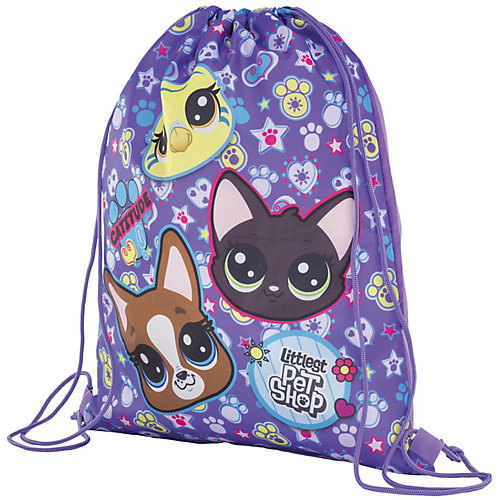 Мешок для обуви Академия групп "Littlest Pet Shop" - фиолетовый от Академия групп