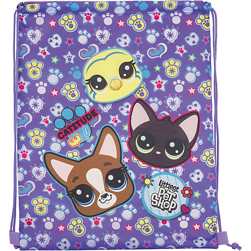 Мешок для обуви Академия групп "Littlest Pet Shop" - фиолетовый от Академия групп
