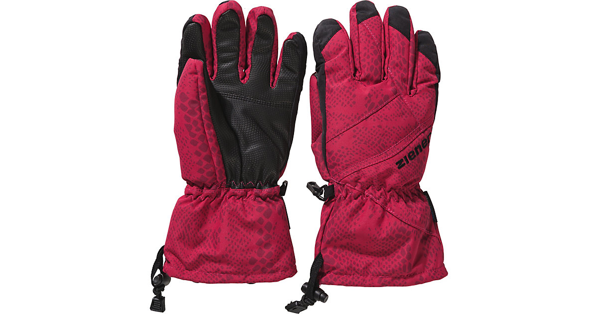 ziener · Skihandschuhe AGIL mit langer Stulpe Mädchen Gr. 5 Kinder ziener · Skihandschuhe AGIL mit langer Stulpe Mädchen Gr. 5 Kinder