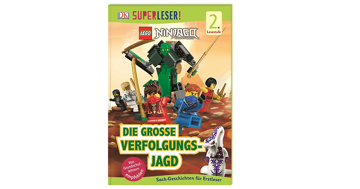 Buch - SUPERLESER! LEGO Ninjago: Die große Verfolgungsjagd, 2. Lesestufe