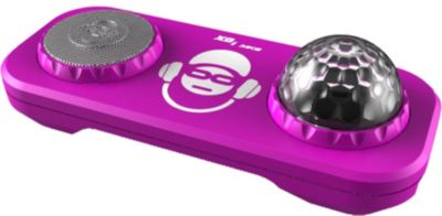 Partybox mit Mixer, Discokugel & Bluetooth XD2 pink