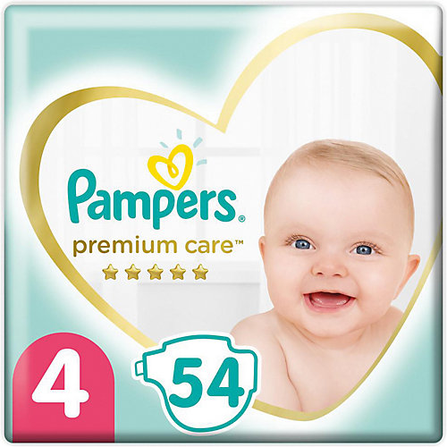 Подгузники Pampers Premium Care 9-14 кг, 54 шт от Pampers