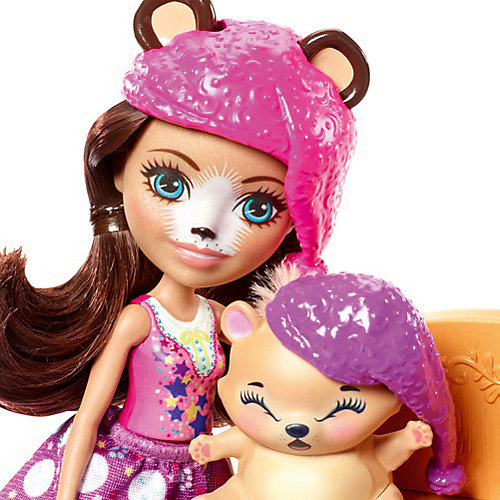 Набор с куклой Enchantimals "Сюжетные наборы" Брен Медведь от Mattel