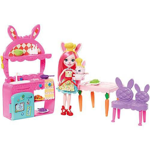Набор с куклой Enchantimals "Сюжетные наборы" Бри Банни и Твист от Mattel