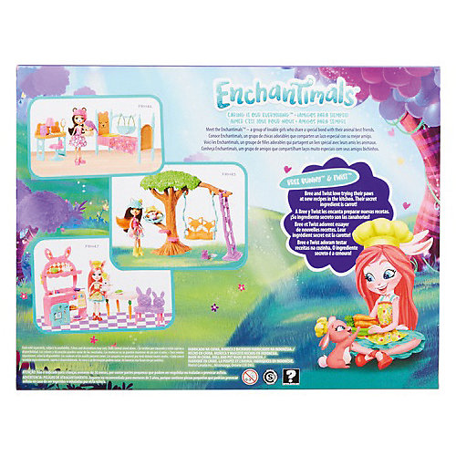 Набор с куклой Enchantimals "Сюжетные наборы" Бри Банни и Твист от Mattel