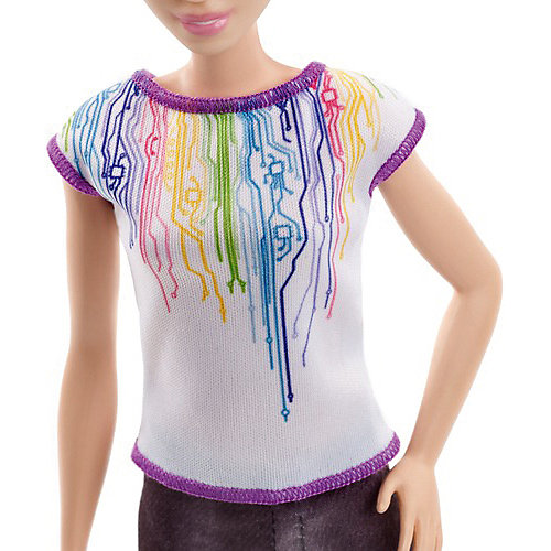 Кукла Barbie "Робототехник" Барби с окрашенными волосами от Mattel