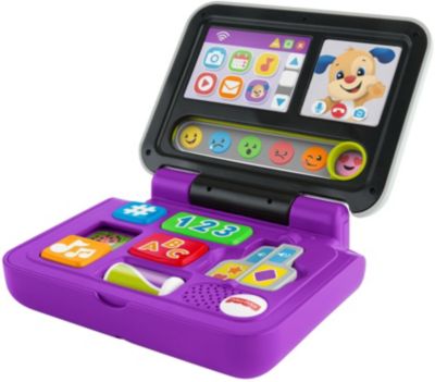 Развивающая игрушка Fisher Price "Смейся и учись" Ноутбук Ученого Щенка