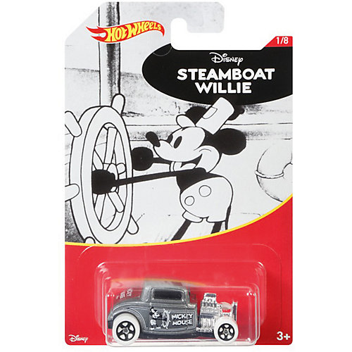 Тематическая машинка Hot Wheels "Disney" Микки Маус Пароходи Вилли от Mattel