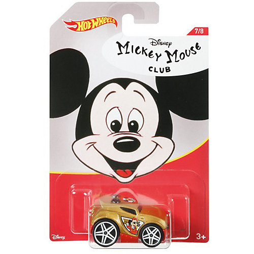 Тематическая машинка Hot Wheels "Disney" Клуб Микки Мауса от Mattel