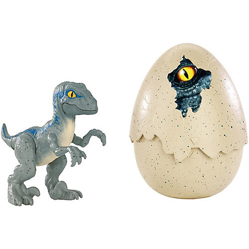 Игровая фигурка Jurassic World "Динозавры в яйцах", Велоцираптор