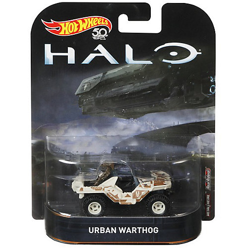 Тематическая премиальная машинка Hot Wheels "Halo" Городской бородавочник от Mattel