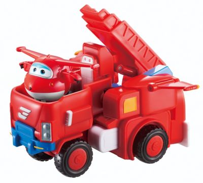 Super Wings Medium Transform-Fahrzeug Set Jett