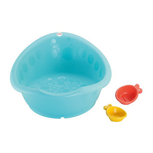 Детская ванночка Fisher Price "Купаемся и растем" от Mattel