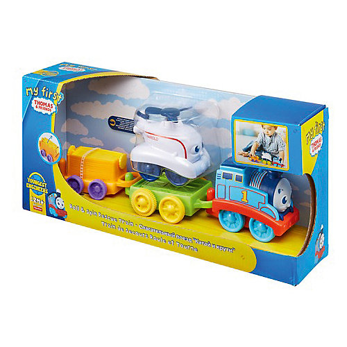Игровой набор Fisher Price Томас и его друзья, Томас и Гарольд от Mattel