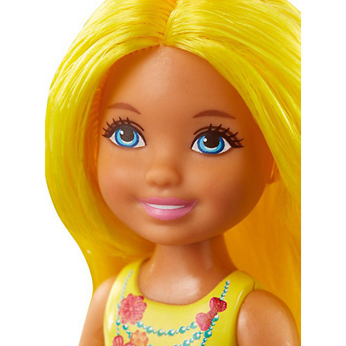 Мини-кукла Barbie "Dreamtopia" Принцесса Челси с жёлтыми волосами, 14 см от Mattel